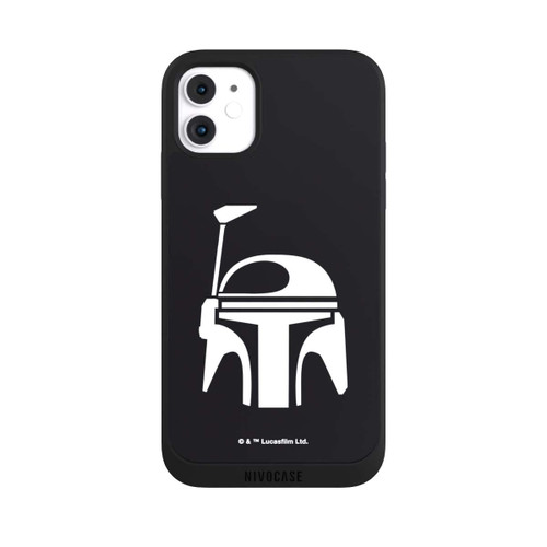 Apple iPhone 11 NIVOpure Boba Fett Helm Schwarz