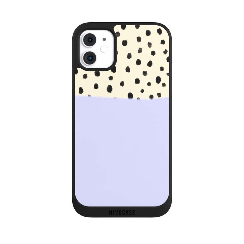 iPhone 11 NIVOpure Tupfen Boho Pastell