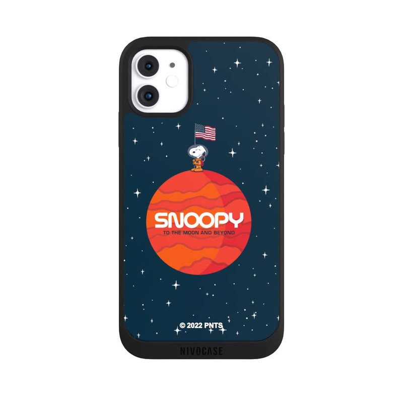iPhone 11 NIVOpure Snoopy Weltraumreisender Orange