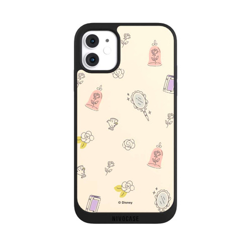 Apple iPhone 11 NIVOpure Princess Accessoires Pattern Beige Disney Princess 