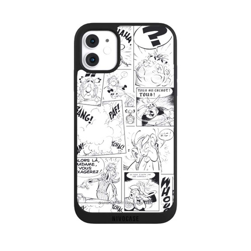 Apple iPhone 11 NIVOpure BD Astérix Blanc &amp; Noir