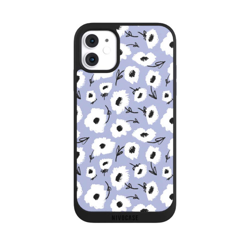 Apple iPhone 11 NIVOpure Pattern Fleurs Lilas