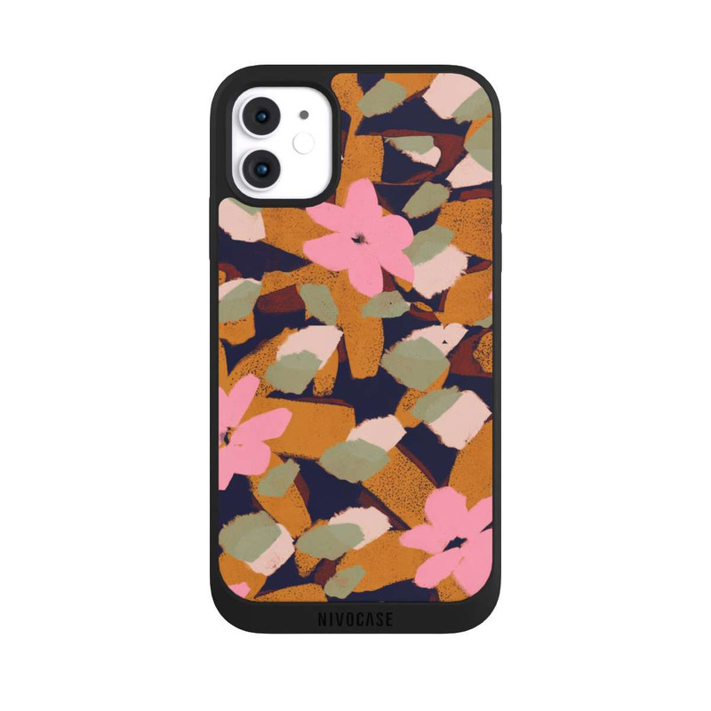 iPhone 11 NIVOpure Pattern Fleurs Roses