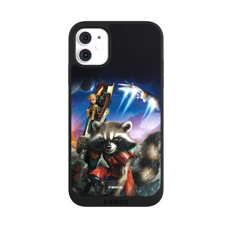 iPhone 11 NIVOpure Rocket & Baby Groot Guardians Of The Galaxy