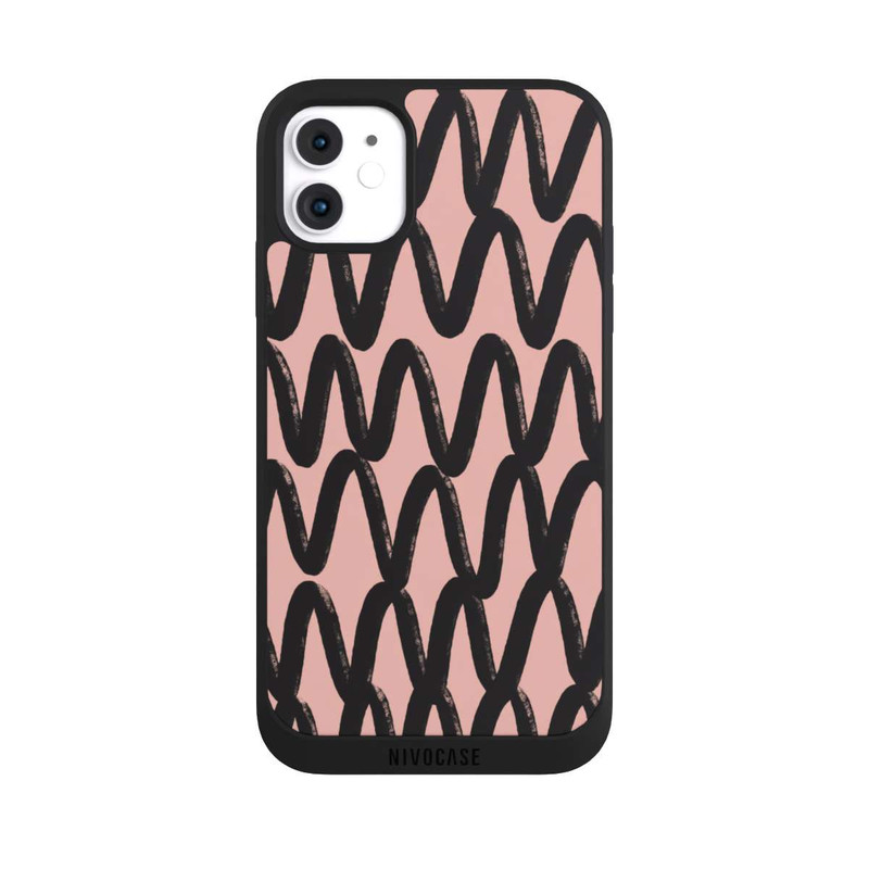 iPhone 11 NIVOpure Zig Zag Noir