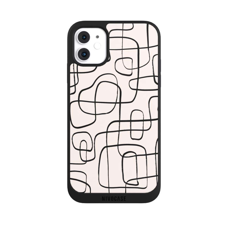 iPhone 11 NIVOpure Lignes Fines Pattern