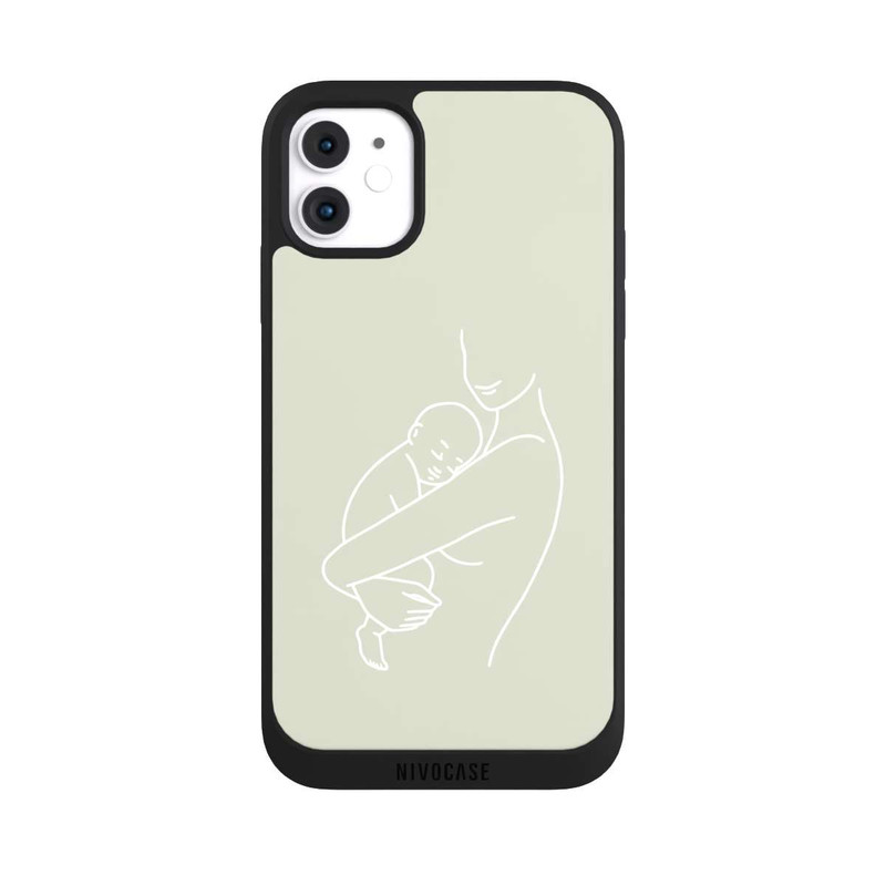iPhone 11 NIVOpure Line Art Familie 3