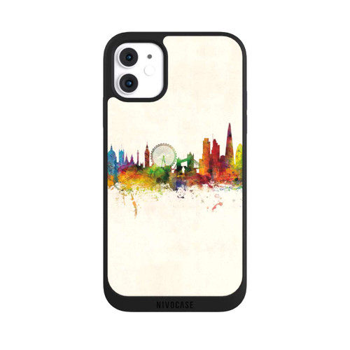 Apple iPhone 11 NIVOpure London Skyline Vintage Background