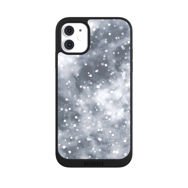 iPhone 11 NIVOpure Ciel de neige d'hiver abstrait