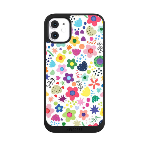 Apple iPhone 11 NIVOpure Psychedelic Flowers Colorful