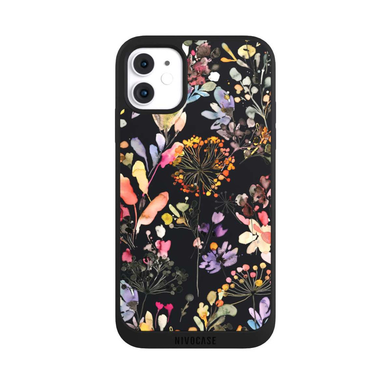 iPhone 11 NIVOpure Wilde Gräser schwarz