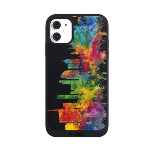 Apple iPhone 11 NIVOpure Milan Italy Skyline Black