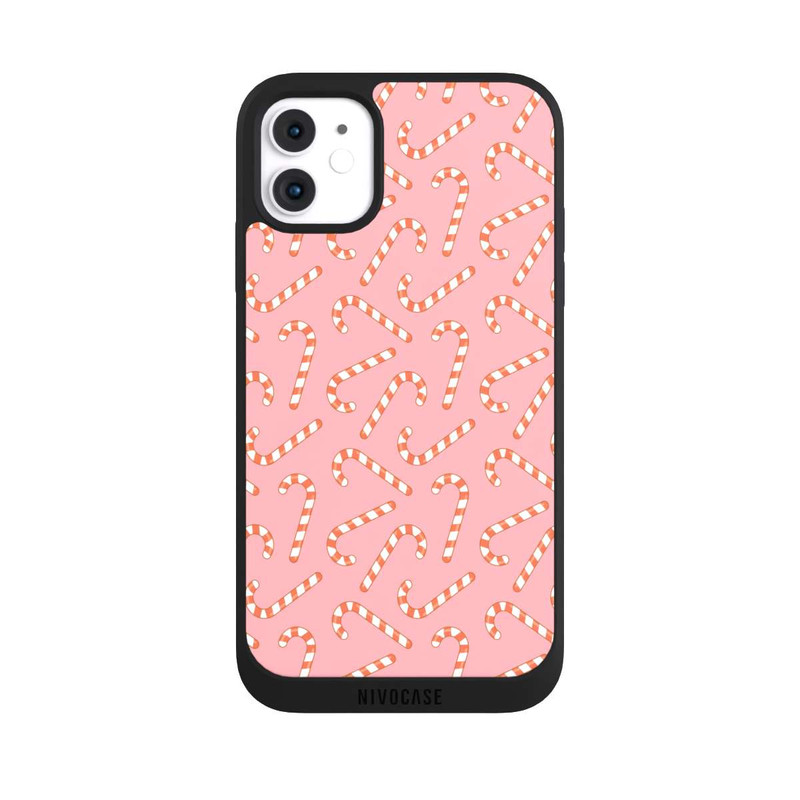 iPhone 11 NIVOpure Zuckerstangen auf Rosa