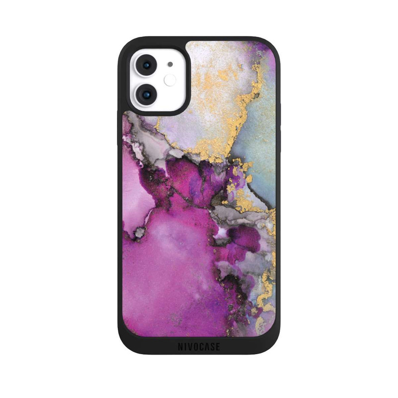 iPhone 11 NIVOpure Alcohol Ink Art Pink