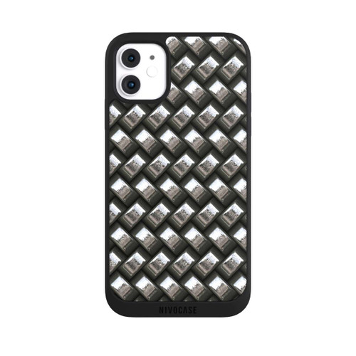Apple iPhone 11 NIVOpure Glamour Silver Metal