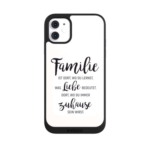 Apple iPhone 11 NIVOpure Familie ist Liebe