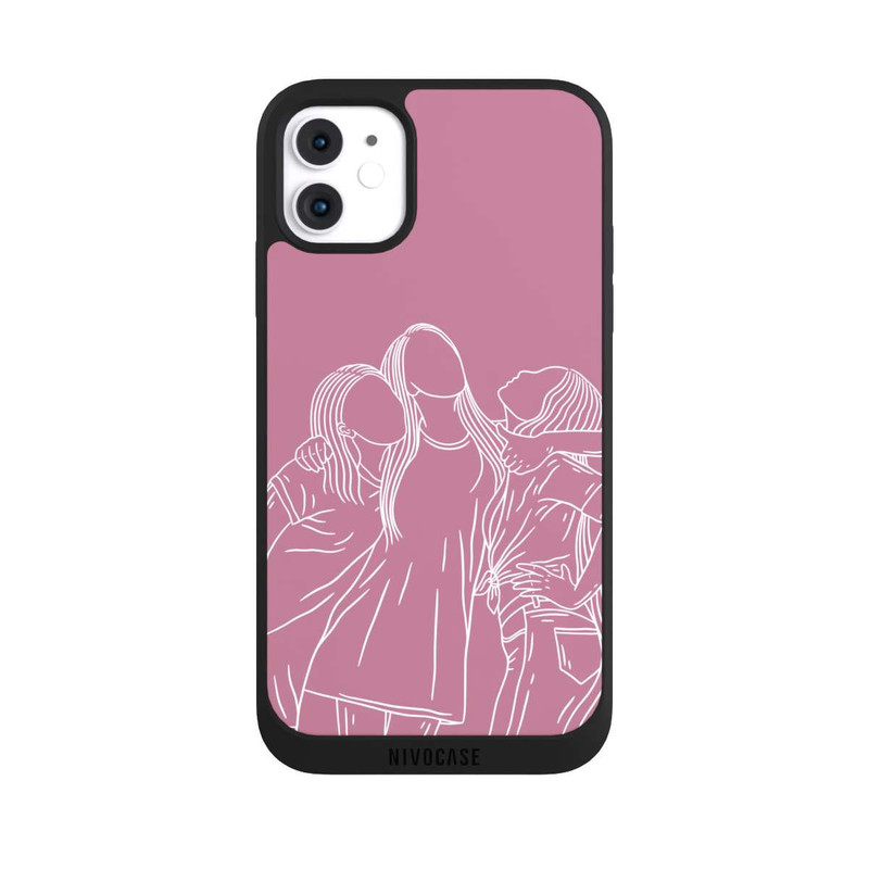 iPhone 11 NIVOpure Freundinnen Line Art