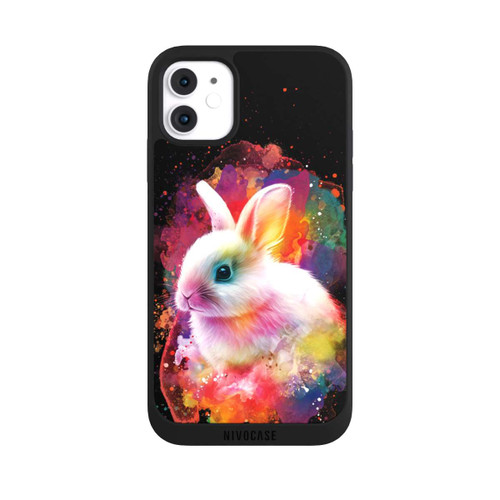 Apple iPhone 11 NIVOpure Happy Rabbit Black