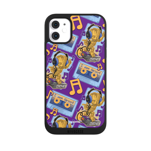 Apple iPhone 11 NIVOpure Groot Comic Headphones Guardians of the Galaxy