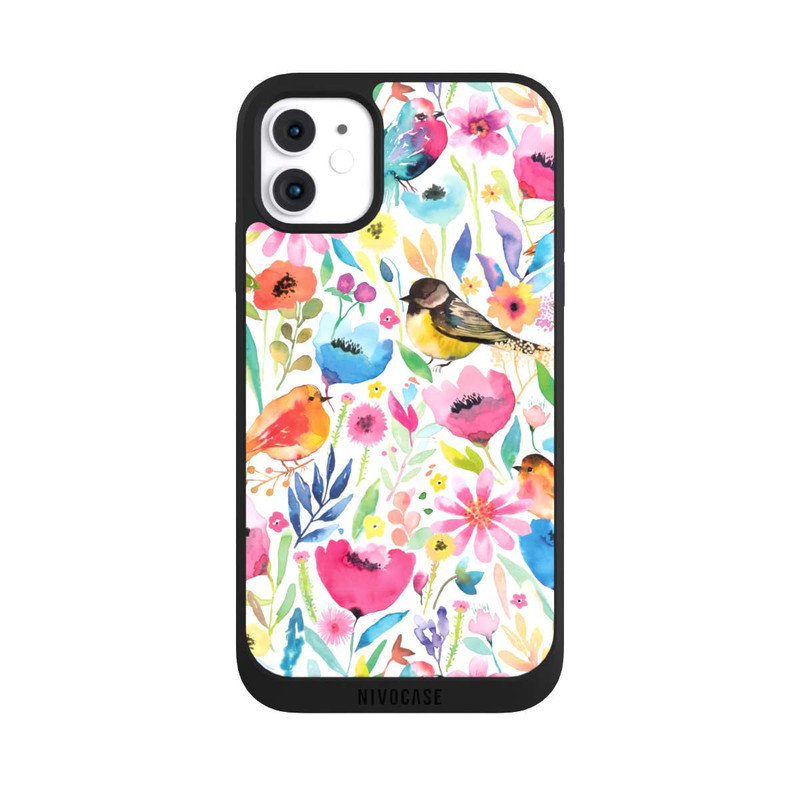 iPhone 11 NIVOpure Whimsical Birds and Flowers