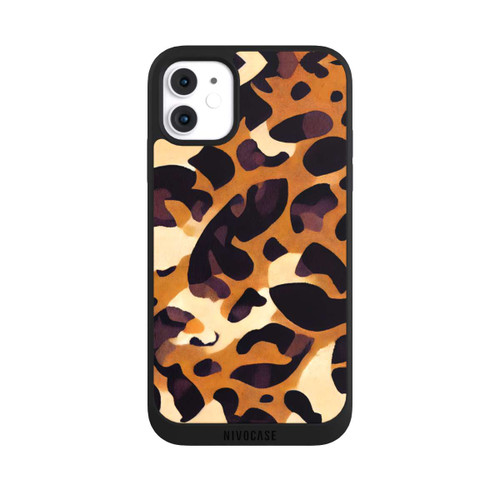 Apple iPhone 11 NIVOpure motif lion marron clair