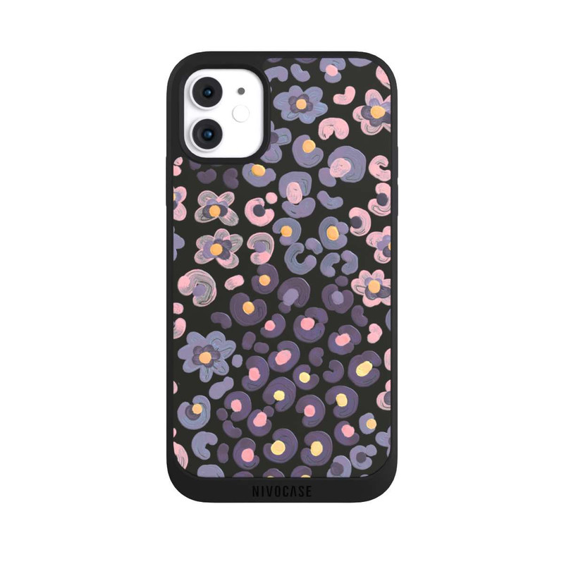 iPhone 11 NIVOpure Peau d'animal avec fleurs