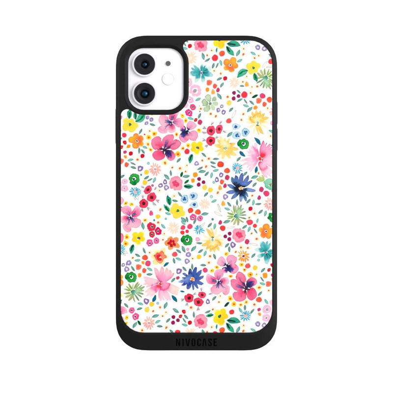 iPhone 11 NIVOpure Millefleurs Pink Spring Garden