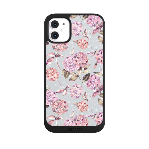 Apple iPhone 11 NIVOpure Pastel Magic Hydrangea Floral Watercolor Pink