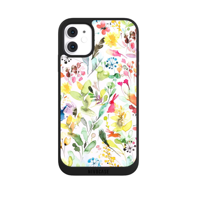 iPhone 11 NIVOpure Wild Flowers Meadow Pink