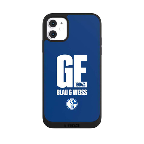 Apple iPhone 11 NIVOpure S04 GE Blau &amp; Weiss
