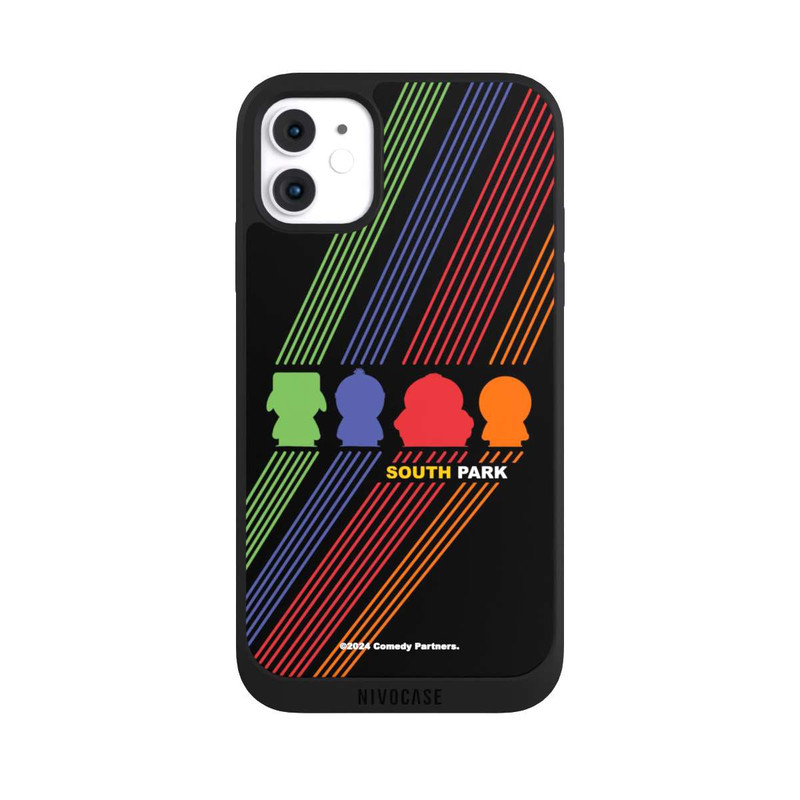 iPhone 11 NIVOpure South Park Boys Colored Stripes