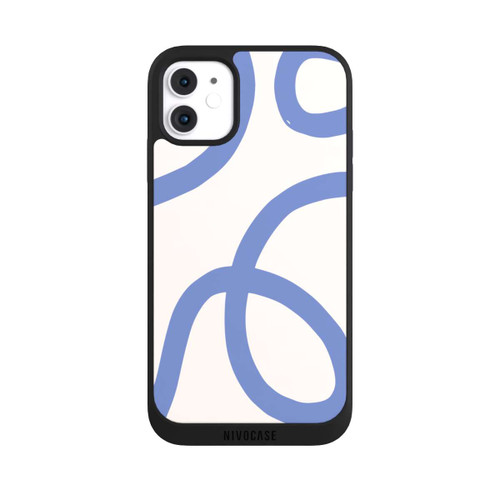 Apple iPhone 11 NIVOpure Blue Pattern