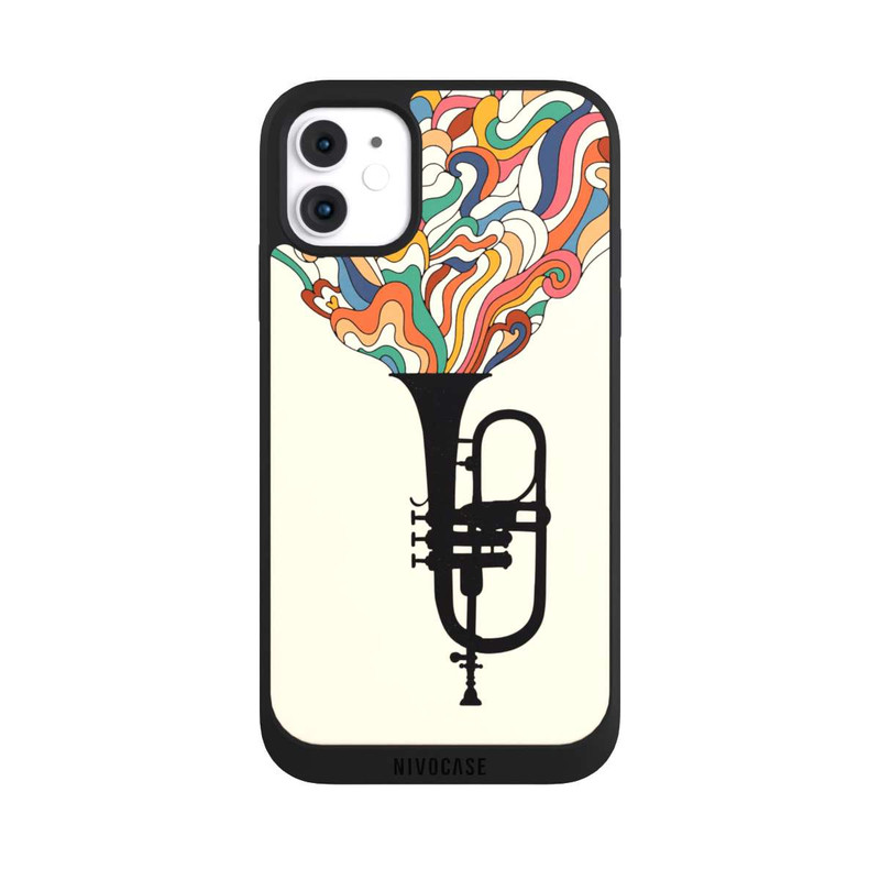iPhone 11 NIVOpure Flügelhorn Jazz bunt