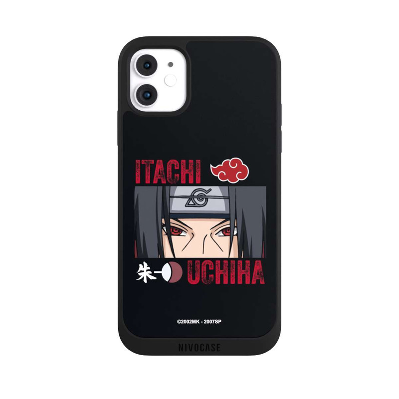 iPhone 11 NIVOpure Itachi Uchiha Gros plan