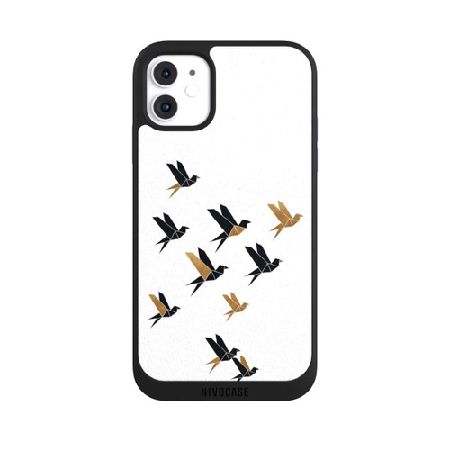 Apple iPhone 11 NIVOpure Origami Birds Collage