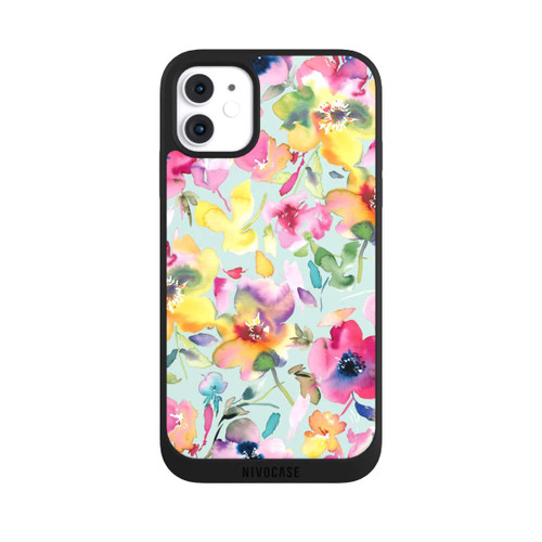 Apple iPhone 11 NIVOpure Künstlerischer Sommer Psychedelic Floral