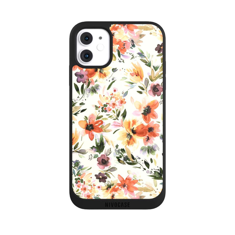 iPhone 11 NIVOpure Summer Artistic Flowers Ivory