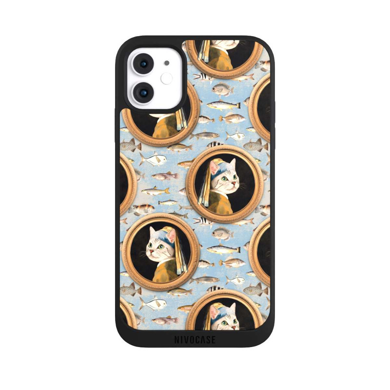 iPhone 11 NIVOpure Katzen Muster