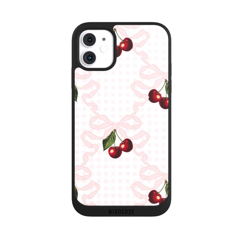 iPhone 11 NIVOpure Kirschmuster Rosa