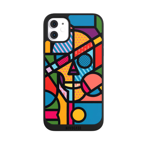 Apple iPhone 11 NIVOpure Vit Skull Colorful