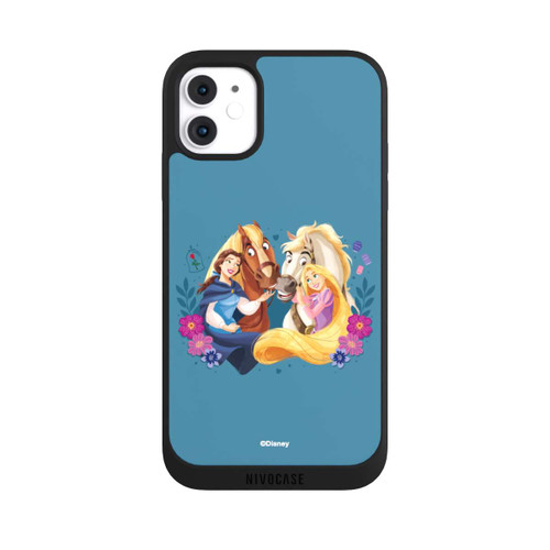 Apple iPhone 11 NIVOpure Disney Prinzessinnen Belle and Rapunzel mit Pferden