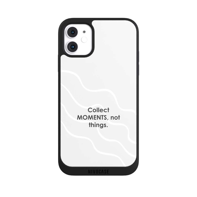 iPhone 11 NIVOpure Collect Moments Not Things Grey
