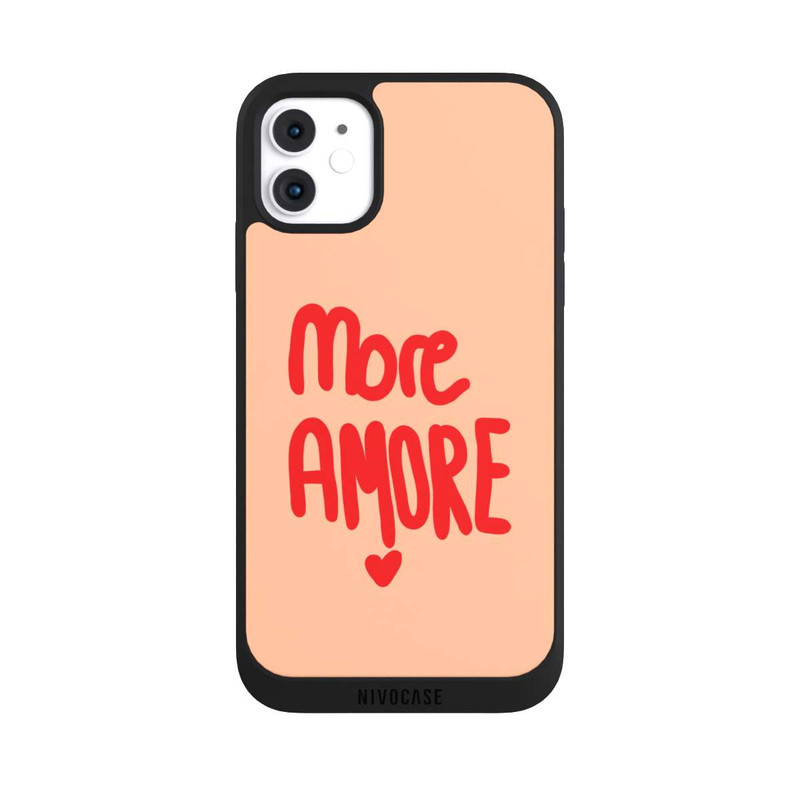 iPhone 11 NIVOpure More Amore Typo