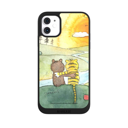 Apple iPhone 11 NIVOpure Bär und Tiger Sonnenuntergang