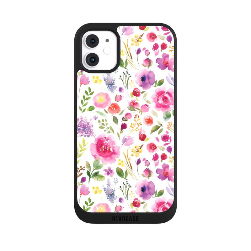 iPhone 11 NIVOpure Roses Flowers Purple