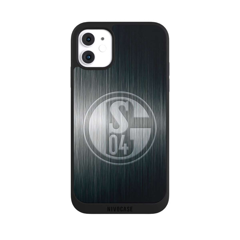 iPhone 11 NIVOpure Schalke 04 Metall Look