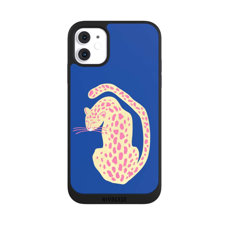 iPhone 11 NIVOpure Blue Pink Cat