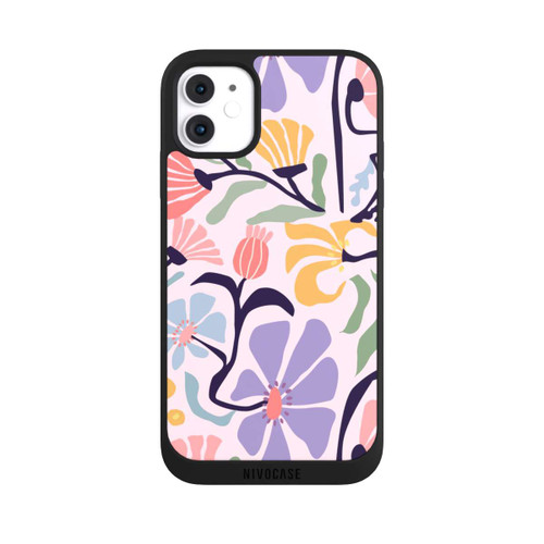 Apple iPhone 11 NIVOpure Flower Market Ibiza Pink