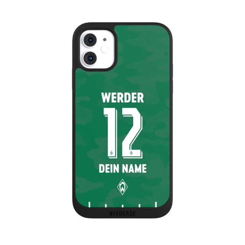 Apple iPhone 11 NIVOpure Werder Bremen Trikot Personalisierbar 25-26