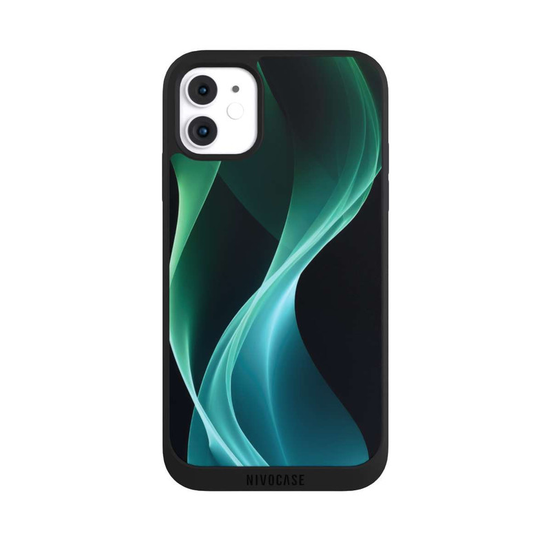 iPhone 11 NIVOpure Green Modern Background